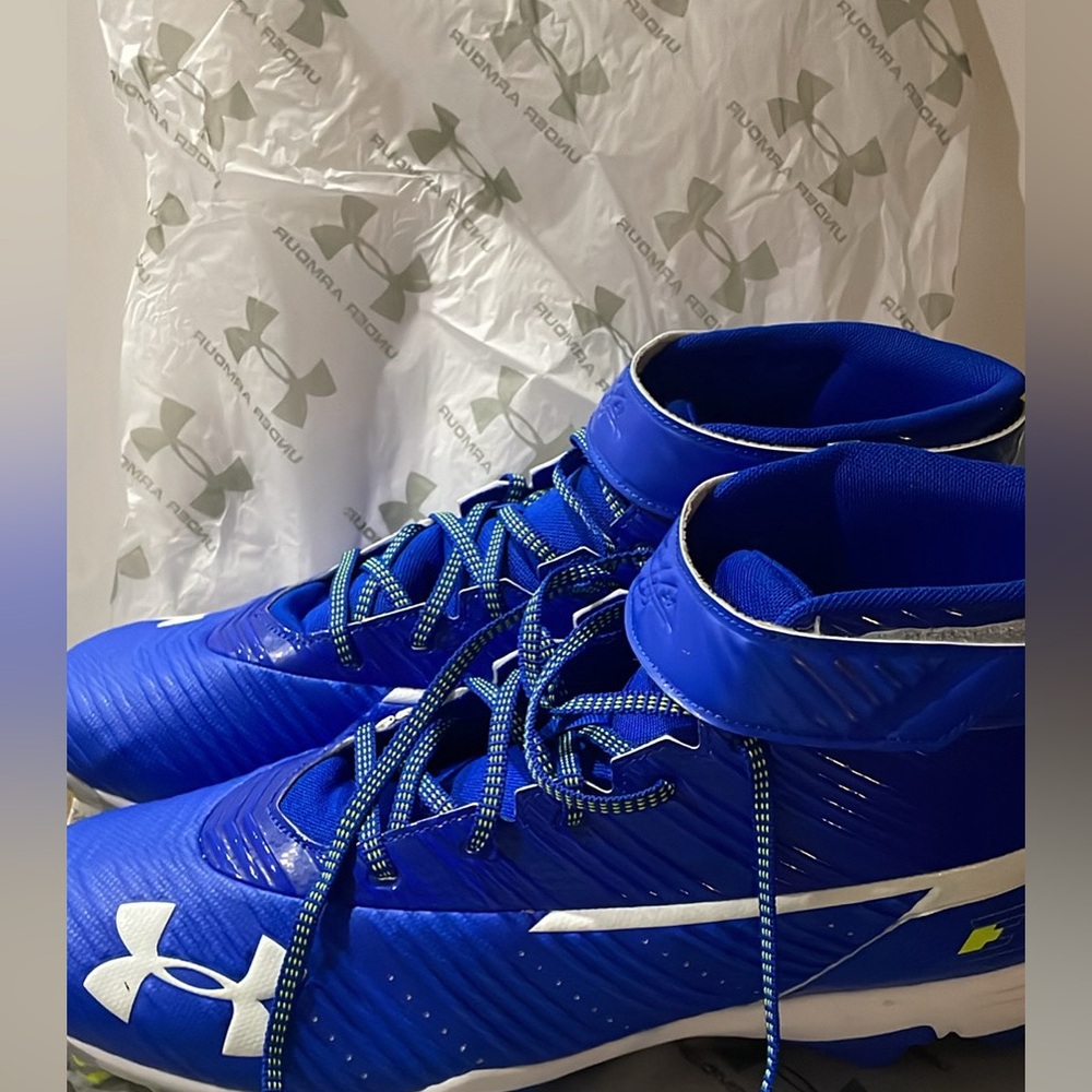 Bryce Harper size 15 Blue cleats